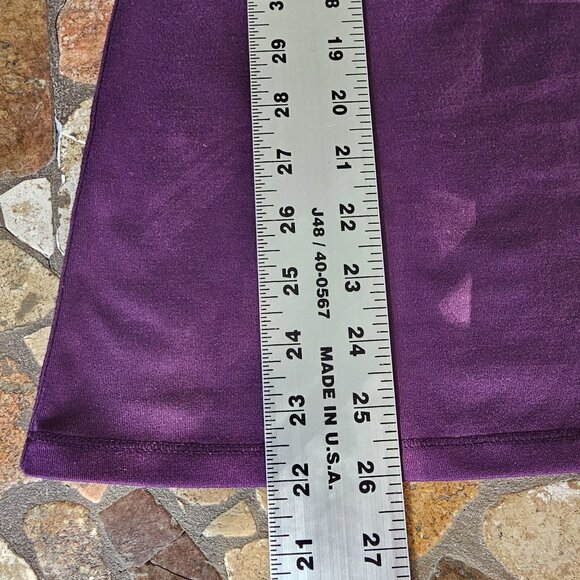 Cuddl Duds Far-infrared Enhance Eggplant Long Sleeve Top, Size XS - Picture 7 of 8